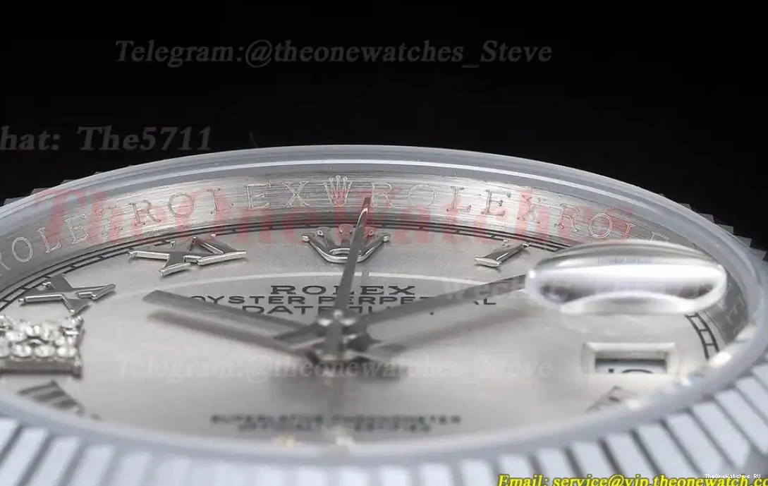 SS Jub 36mm GDF SS Rmn MY8215 126234 Datejust Silver 0701
